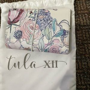 Tula Xii small planner wallet Water colors